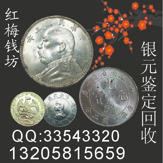 宁波东吴鄞州海曙上门收购袁大头光绪元宝龙洋老银圆鉴定雍正